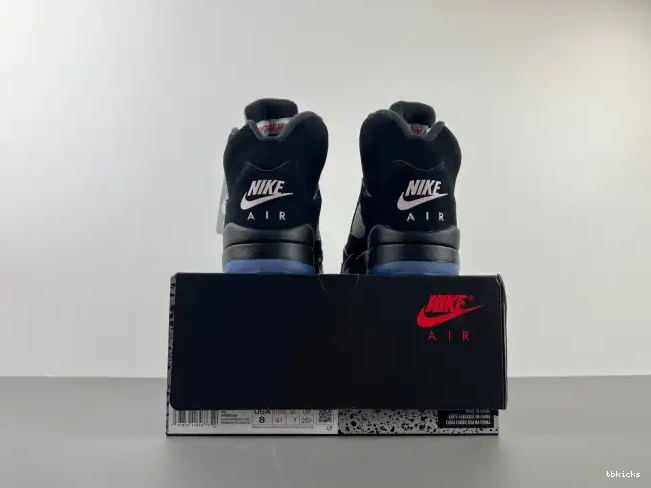 Rep TBK HF3975-001 Black 5 Air Metallic Reimagined Jordan 0508